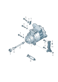 4G0260805F-COMPRESSOR,AIR CON