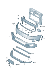 6RD807221F-COVER ASSY, PLASTIC