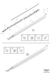 30640995-BOLTRR SUSP STABILIZER