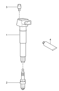 95860210200-Coil-ignition Porsche panamera: