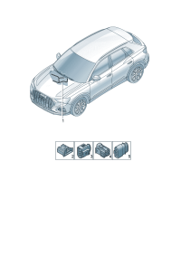 1EA971566-Wiring harness Suction inlet