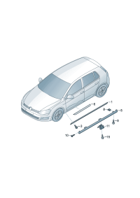 5G0853543A-Retainer