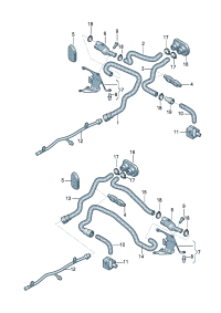 4G1819374G-Coolant hose