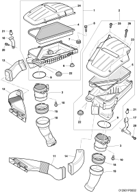 07D906461-AIR MASS SENSOR-PORSCHE