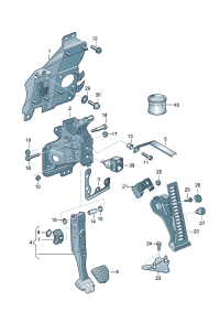 423721117A-Bracket, pedal