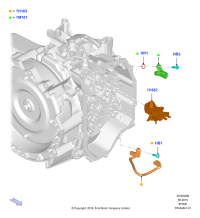 CC3P7H103AB-Sensor assy-engine speed, LINCOLN CONTINENTAL D544