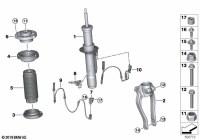 37106878122-Damper strut fr VDC rh