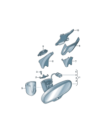 4M0857511-Mirror, inner, Anti-glare  D  -25.05.2020