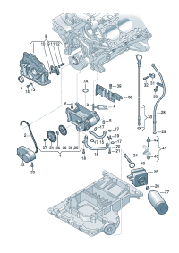 06C103273H-Balanceshaft Oil pump