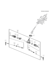 42353792-Repair kit, tie rod inner (incl. 2,3, 5,6)