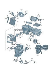 2QD819644-CAB AIR POLLEN FILTER-AUDI(A6)