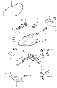 95563103310-Clearance lamp