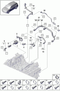 9A7121601-Water pump Power-driven
