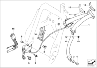 72119143251-S/belt assy-front lh