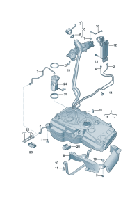 5QF201060R-FUEL TANK COMPL