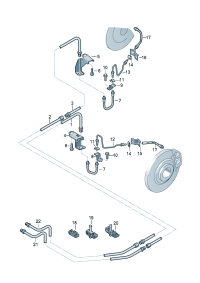 4E0611775J-HOSE-BRAKE RR