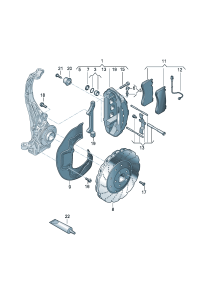 4F0698471-Seal/set caliper