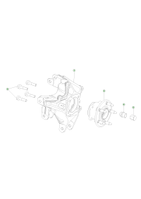 102717000B-Hub & bearing assy
