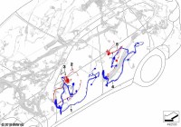 61129436273-Wiring harness-dr driver