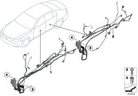 61129326634-Wiring harness-dr driver