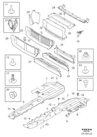 31383508-PANEL ASSY-LWR CRASH PAD