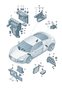 7N0907530J-Bus assy-data Interface, diagnosis (gateway)  D-06.09.2010 -07.11.2011