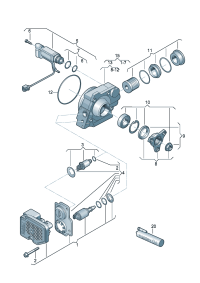 02D598301-Gasket set, Cont unit