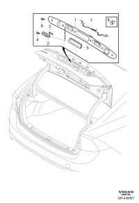 31365545-HDL ASSY-ROOF ASSIST FR,LH