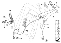 72117266445-S/belt assy-front lh