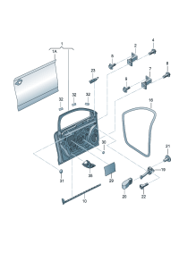 16D837249-LINK-CHECK,REAR DOOR