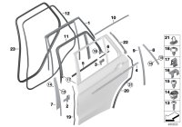 51357289667-W/strip dr r lh