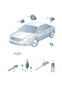 107827573BC-Cylinder set Key comp., l  For back door lid | Duplicate key set | | To be at | Given wh