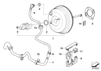 34336758560-HOSE-POWER BRAKE-X5
