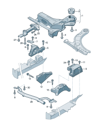 1J0199262CE-Engine mounting