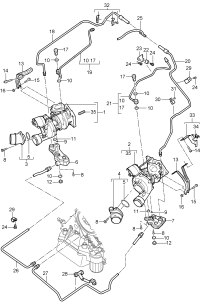 94812301556-Turbocharger Porsche panamera: