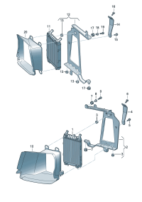 4M0121333D-PORSCHE CAYENNEAIR DUCT CENTRE