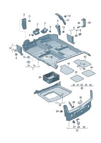 6QD86336707N-Pad, back (black)
