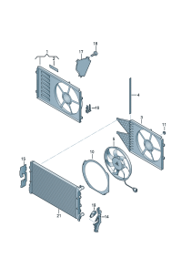 6R0121207L-Ring, fan