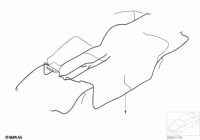 61119166328-Cable trunk assy