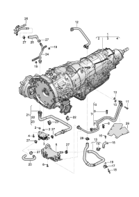 4M0317021J-TRANSMISSION OIL COOLER BMW G30, G12, B48