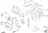 34111502891-BRAKE DISC E38