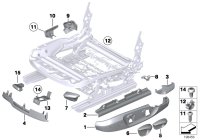 52107118483-Trim seat otr lh