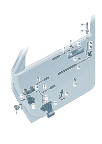 4B083919001C-Knob guide