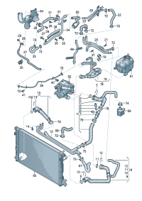 4M0122055BE-WATER HOSE