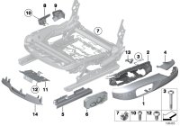 52106979645-Trim seat otr lh