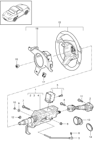 99734700710-Column assy, steering Shaft, steering intermediate