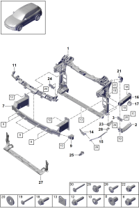 PAB806185-SLIDING RAIL/CHAIN-S(W221)