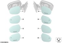 51165A30721-Mirror glass wide