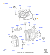 YL8P7H260AA-Gasket, r, MAVERICK 2007-