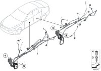 61129219978-Wiring harness-dr driver